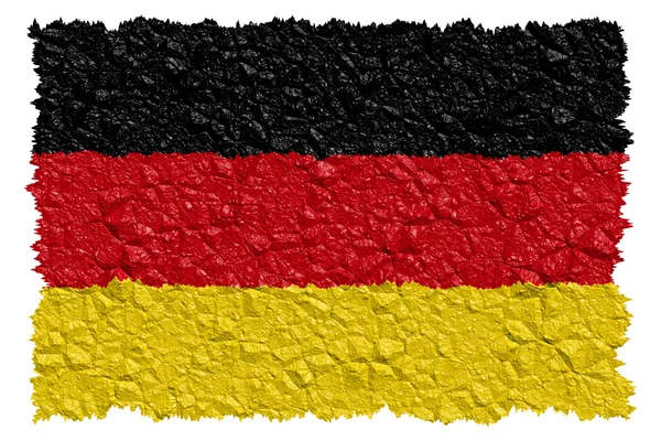 Національний прапор Німеччини — стокове фото