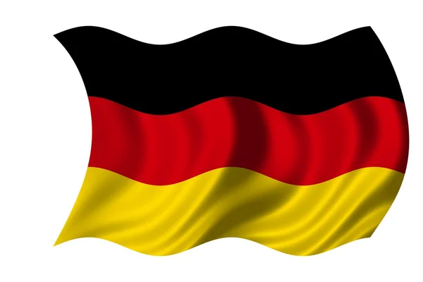 Nationalflagge Deutschland — Stockfoto