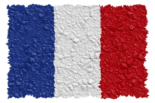 Εθνική σημαία της Γαλλίας — Φωτογραφία Αρχείου