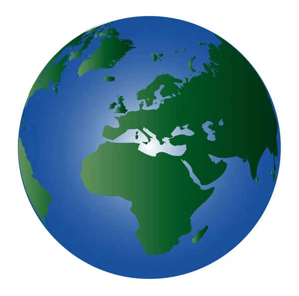 Globus - Welt 3 — Stockfoto