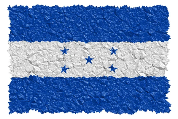 Nemzeti zászló honduras — Stock Fotó