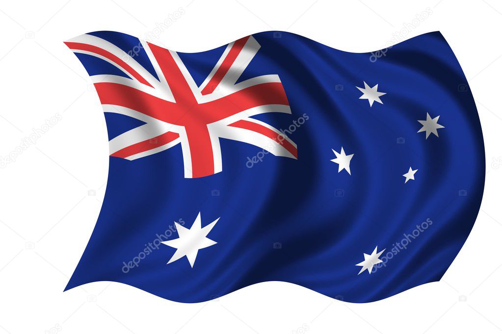 National Flag Australia — Stock Photo © pdesign #1649383