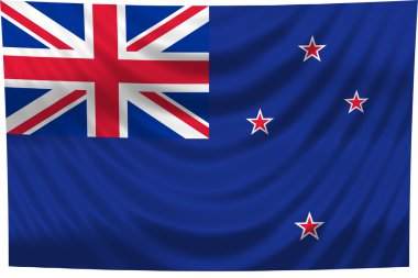 National Flag New Zealand clipart