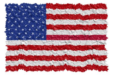 National Flag USA clipart