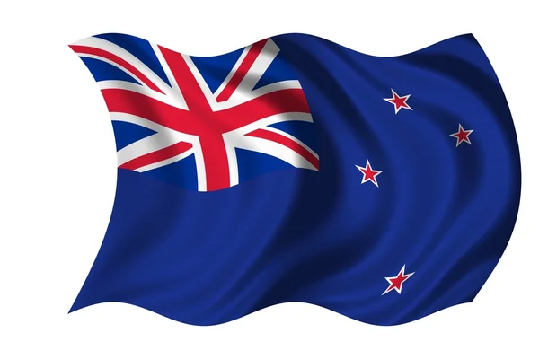 Bandeira nacional Nova Zelândia — Fotografia de Stock
