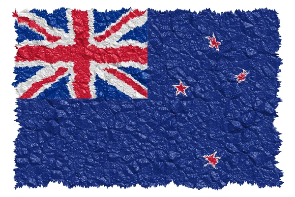 Narodowe flaga Nowej Zelandii — Zdjęcie stockowe