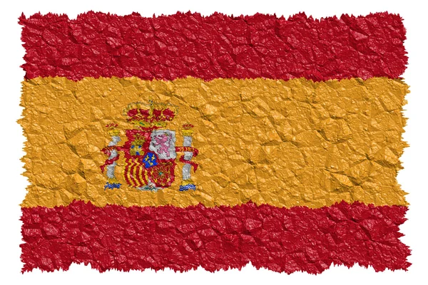 Nationale vlag van Spanje — Stockfoto