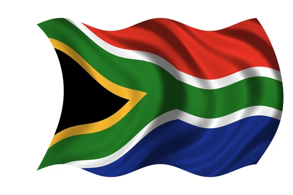 Εθνική σημαία Νότιας Αφρικής — Φωτογραφία Αρχείου