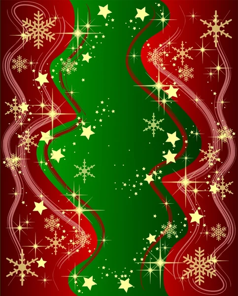 Illustration av en jul bakgrund — Stockfoto