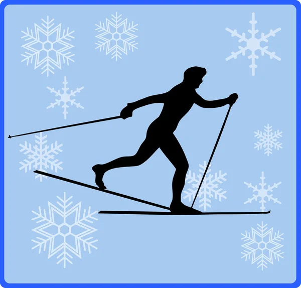 Winter spel knop curling — Stockfoto
