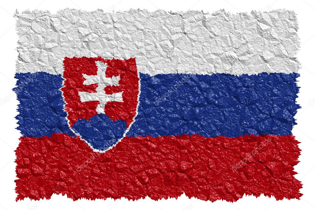National Flag Slovakia Stock Photo by ©pdesign 1650319