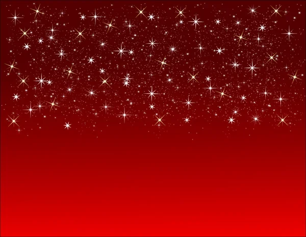 Illustrazione di uno sfondo di stella rossa — Foto Stock