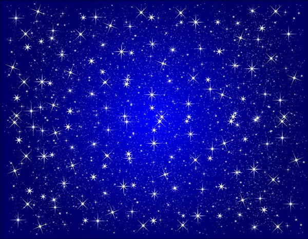 Illustration d'un fond d'étoile bleue — Photo
