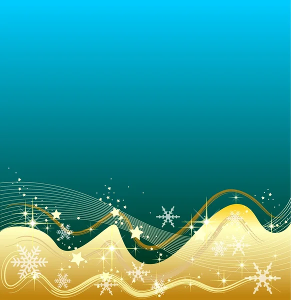 Illustration eines weihnachtlichen Hintergrunds — Stockfoto