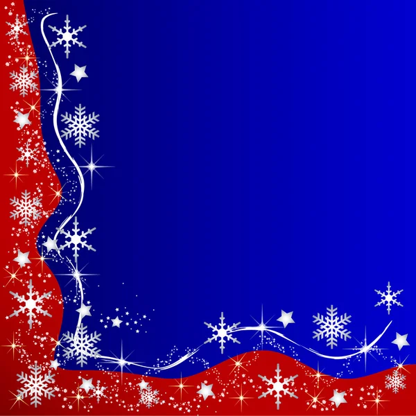 Hintergrund Weihnachtsrahmen — Stockvektor