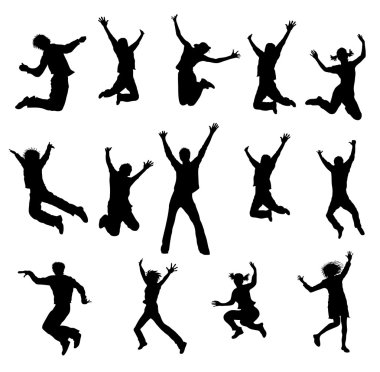 Jumping clipart