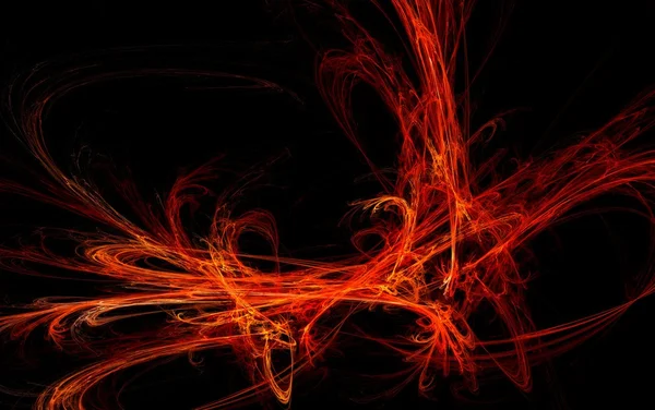 Abstrakter Hintergrund aus Flammen — Stockfoto