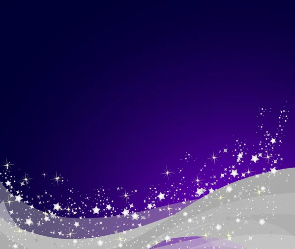 紫色圣诞背景 — 图库照片