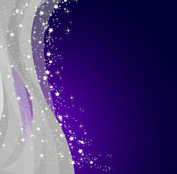 紫色圣诞背景 — 图库照片