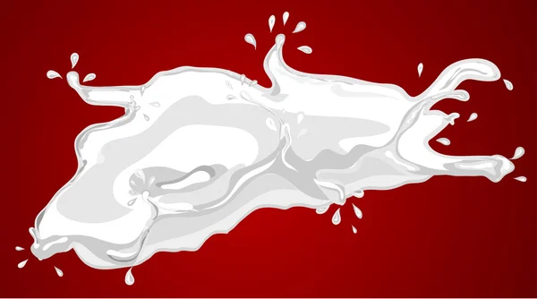 Ilustração do leite — Fotografia de Stock