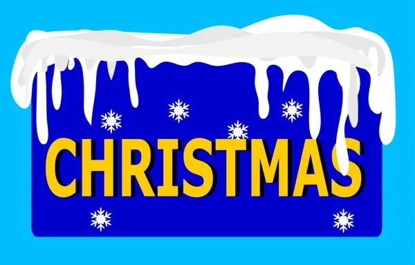 Christmas Logo — Stock Photo, Image