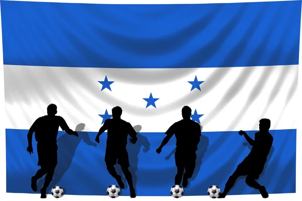 Piłka nożna gracz honduras — Zdjęcie stockowe