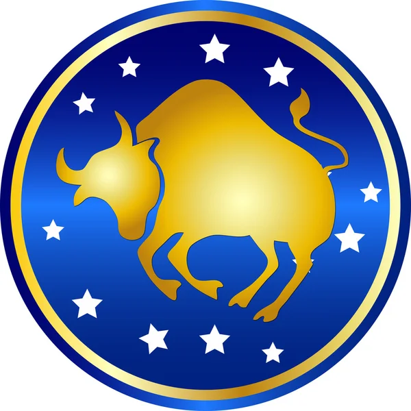 Signo do zodíaco taurus — Fotografia de Stock