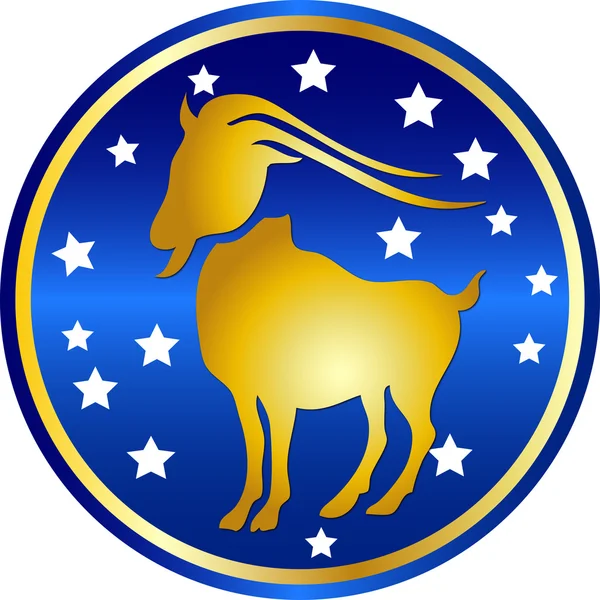 Znak zodiaku Koziorożec — Zdjęcie stockowe