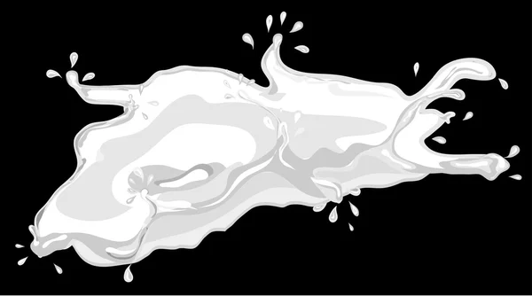 Illustration av mjölk — Stockfoto