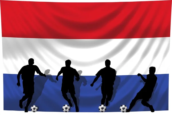 Soccer player Netherlands — Stock Photo, Image