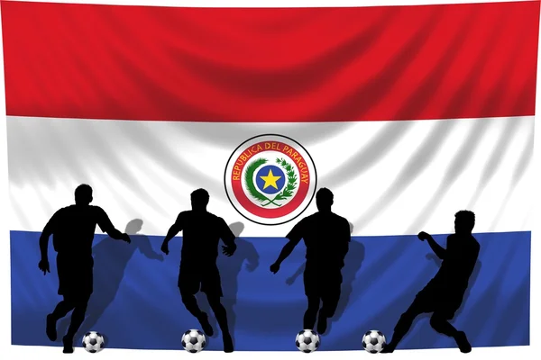 Footballeur Paraguay — Photo