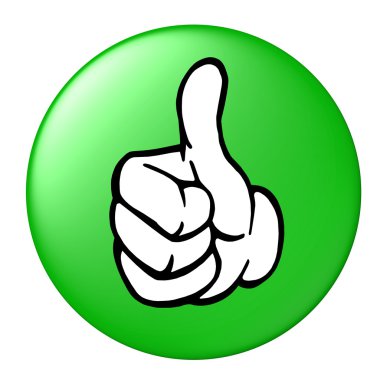 Thumbs up button