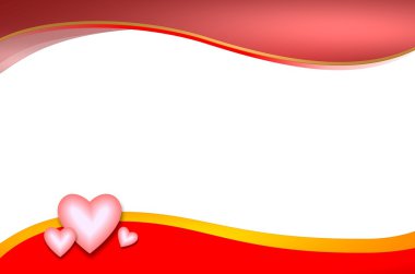 Love themed background clipart