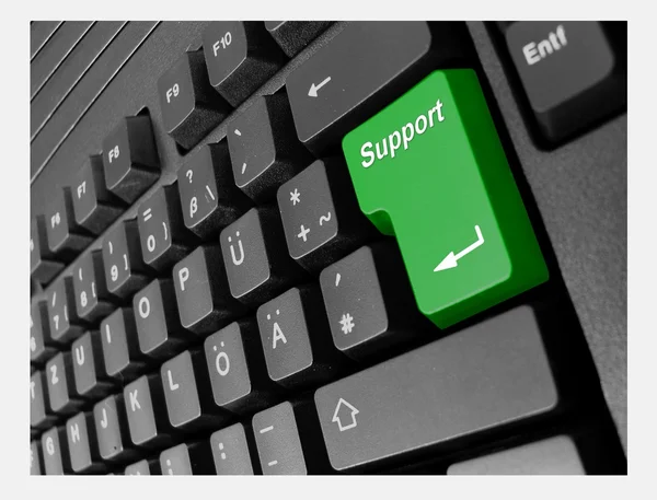 Спеціальна підтримка клавіатури ПК — стокове фото