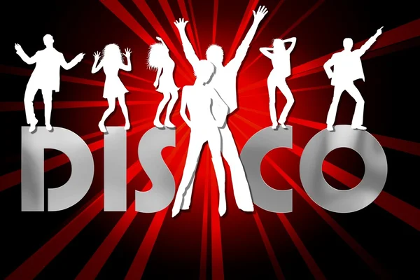 Disco tánc — Stock Fotó