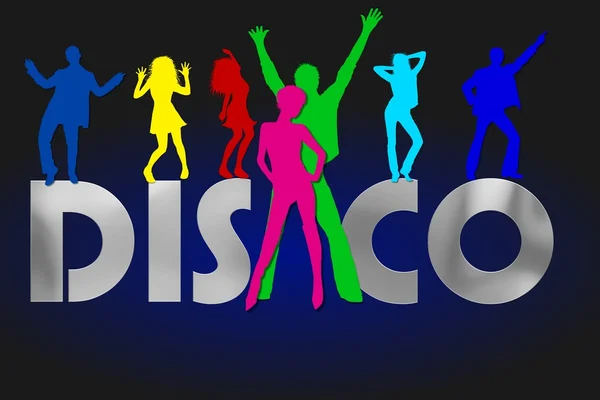 Tanzen in der Disco — Stockfoto