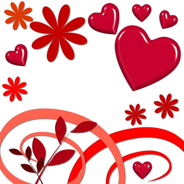 Love themed background — Stock Photo, Image