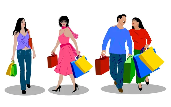 Dragoste cumpărături — Fotografie, imagine de stoc