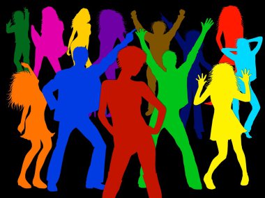 Dancing Background clipart