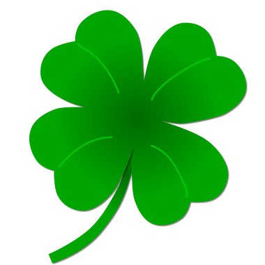 Illustration of a shamrock clipart