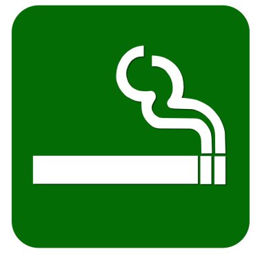 Smoking sign clipart