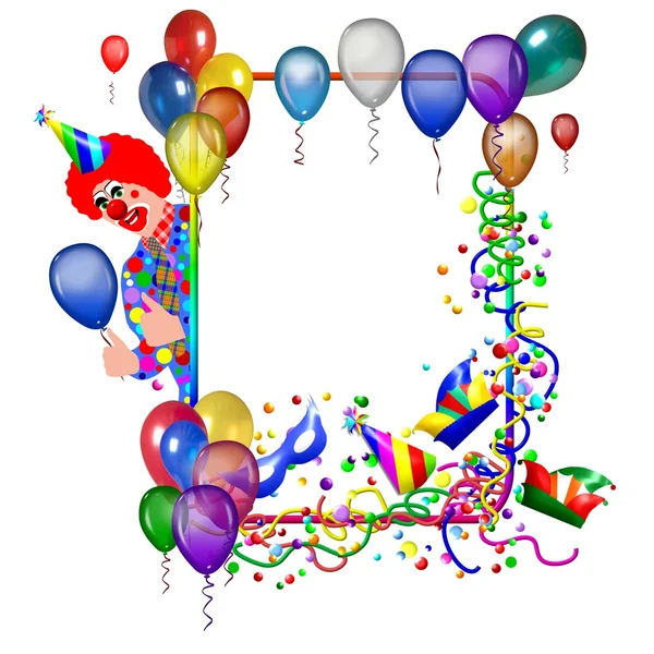 Birthday inviation background — Stock Photo, Image