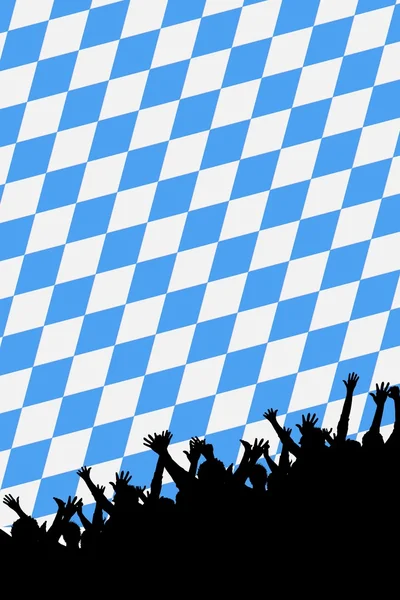 Bavarian style party background — Stock Photo, Image