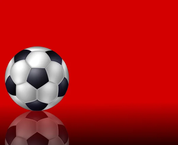 Balón de fútbol — Foto de Stock