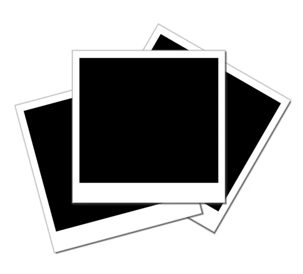 Cornici polaroid — Foto Stock