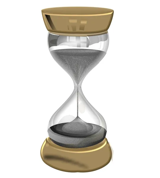 Isolated hourglass — Stock Photo, Image