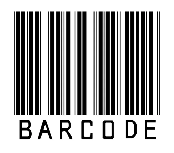 Simbolo codice a barre — Foto Stock