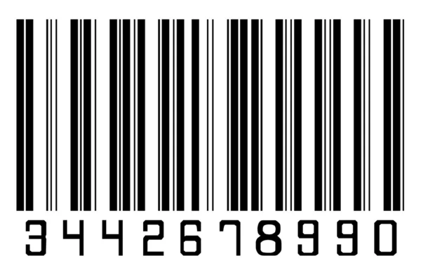 Simbolo codice a barre — Foto Stock