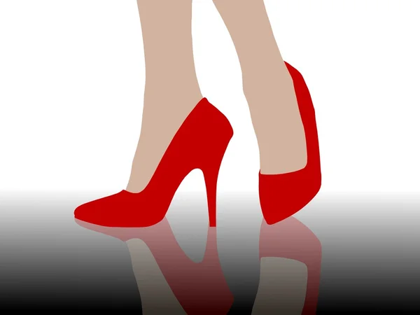 High heels background — Stock Photo, Image