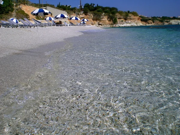 Praia do Mediterrâneo — Fotografia de Stock